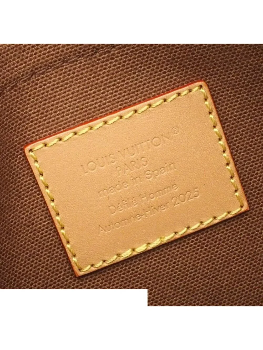 Louis Vuitton Nile Brown Monogram Wide NIGO Collaboration 2-Way Shoulder Bag